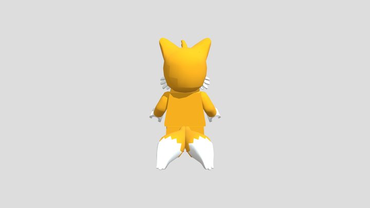 Classic Tails - Download Free 3D model by ivan.vladimirov08  (@ivan.vladimirov08) [a22e1d2]