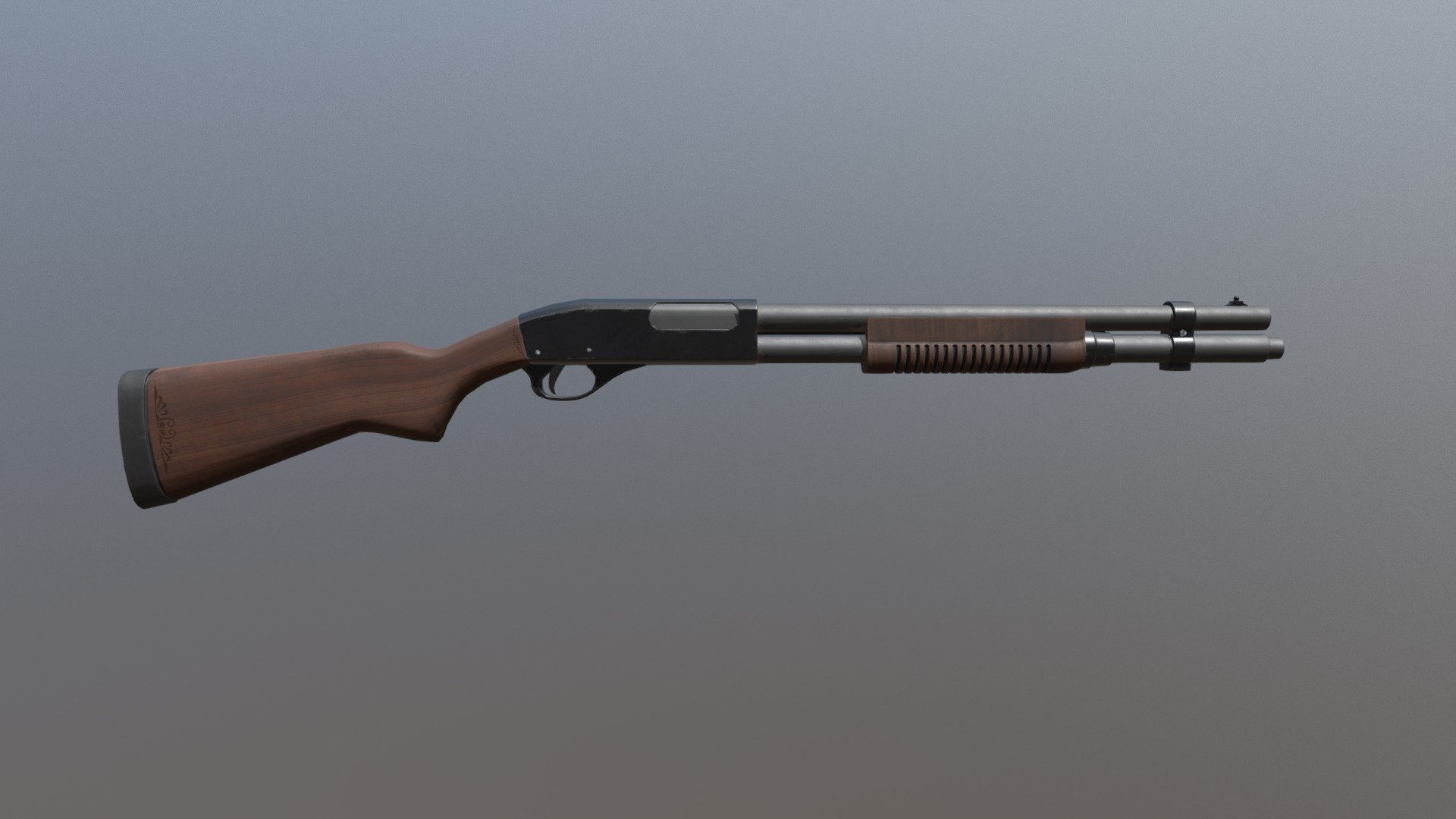 Remington Shotgun - 3D model by heatherholden_ [15d5f95] - Sketchfab