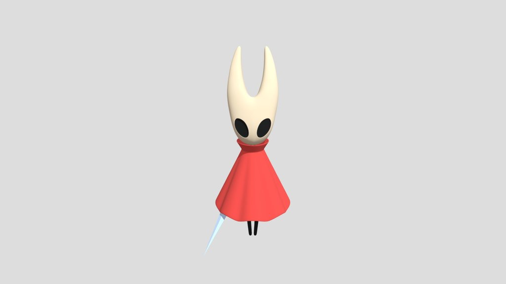 Hornet 3D Model (Hollow Knight)
