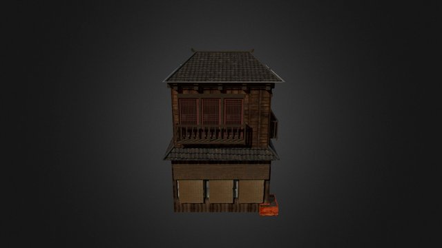 House 1,Bar 3D Model