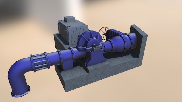 waterpump_full2 3D Model