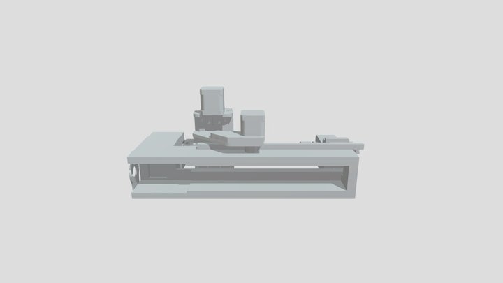 Cnc Lathe 3D Model