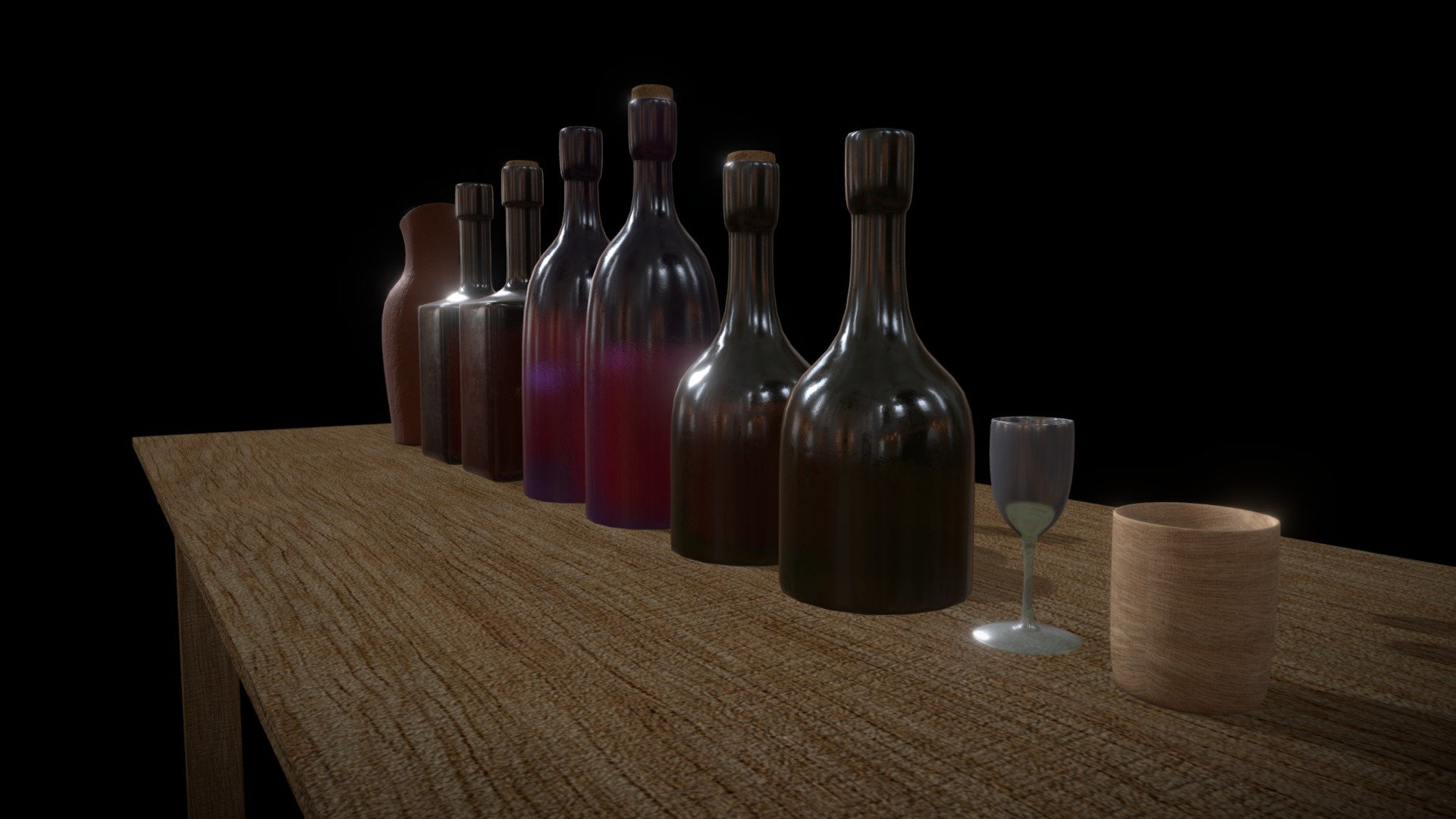 Bootle set alcohol