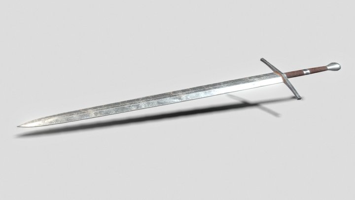 Long Sword 3D Model