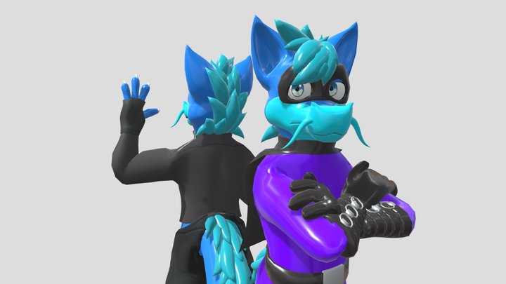Corvier Fairburn / Cosmic Dragon 3D Model