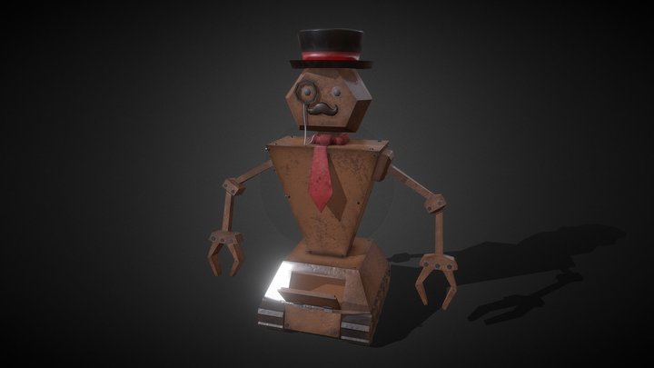 Konrad Robot 3D Model