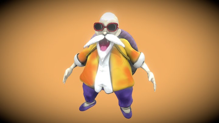 Geni Tortuga 3D Model