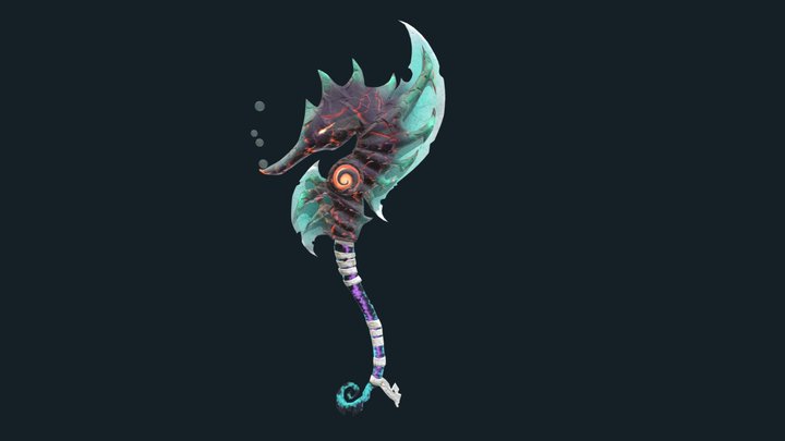 legendary weapon of the sea 3D Model