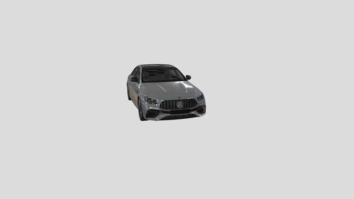 Mercedes E-63 AMG 3D Model