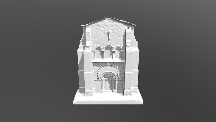 Palace Wall 3D Model