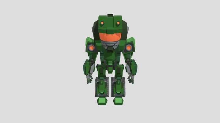 Transformer Bubblehead 3D Model