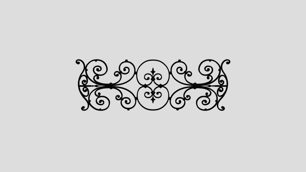 Cast Iron Trellis 02