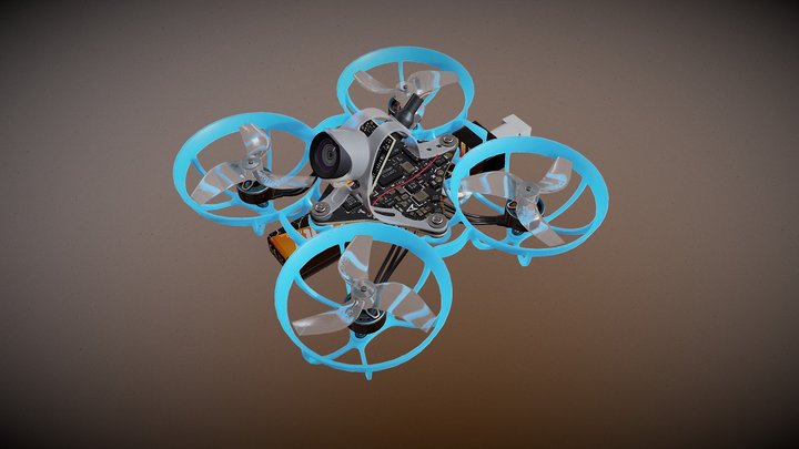 Tiny Whoop FPV drone 3D Model