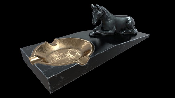 Ashtray 3D Model