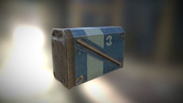 Container 3D Model