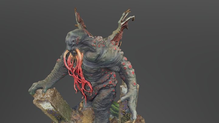 Cthulhu -R'yleh Rising 3D Model