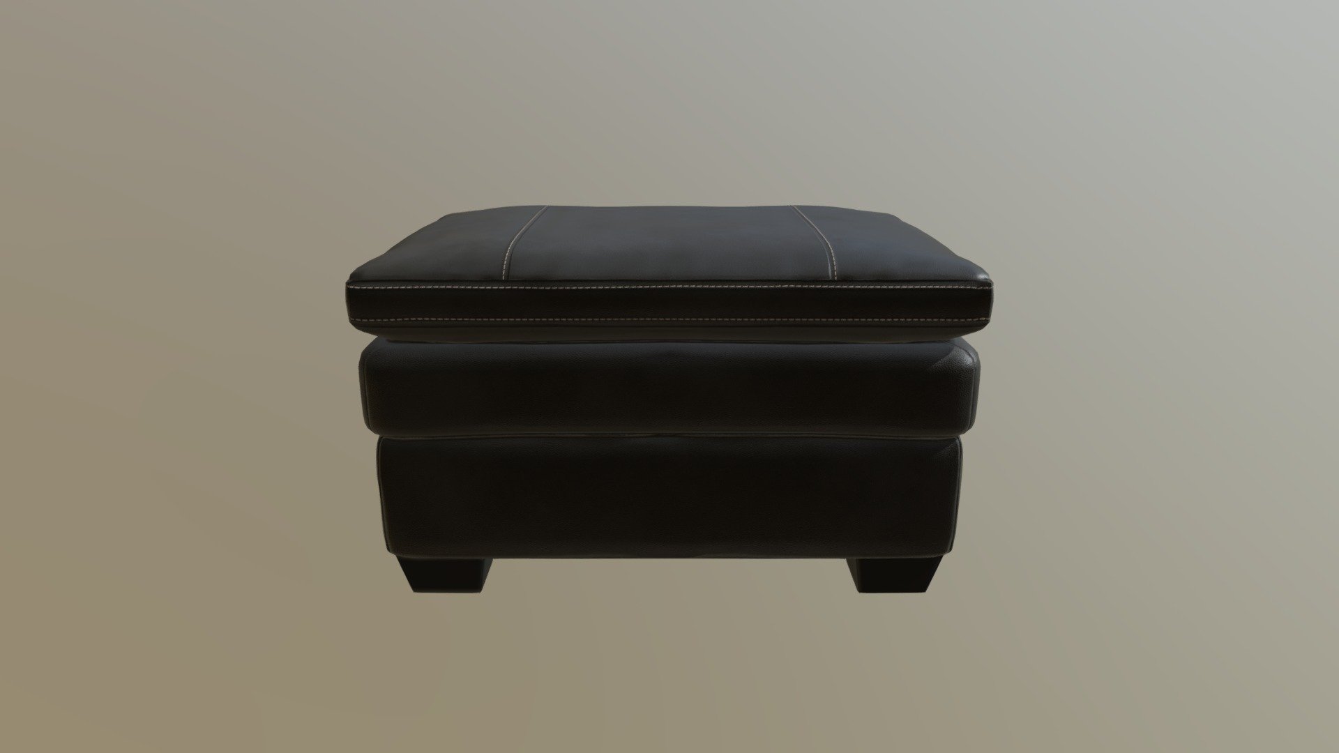 Chair Ottoman - 3D model by valodia1994 [15e0b86] - Sketchfab