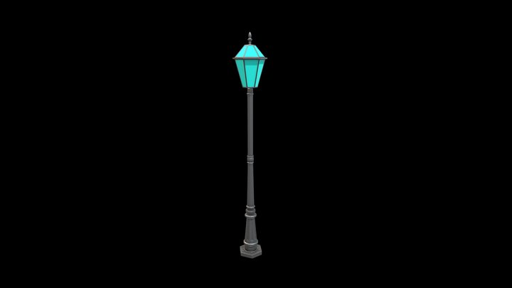 Street lamp 15 3D Model