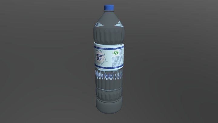 Water Bottel 3D Model
