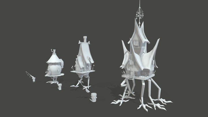 XYZ_Silhouette 3D Model