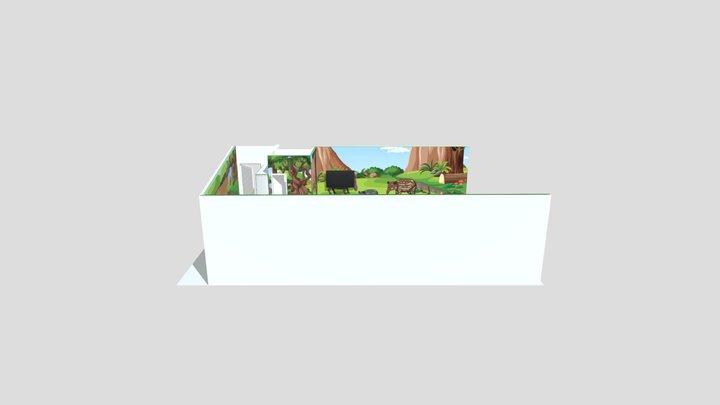 Kids Club Jungle 3D Model