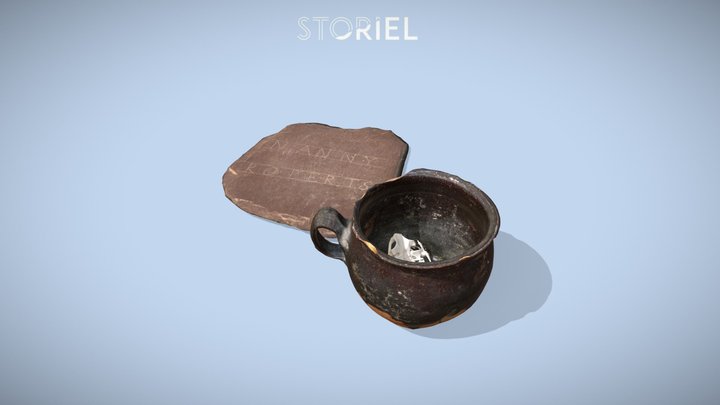 Llestr melltithio / Cursing pot 3D Model