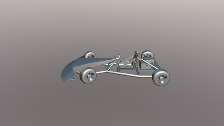 Go-kart 3D Model