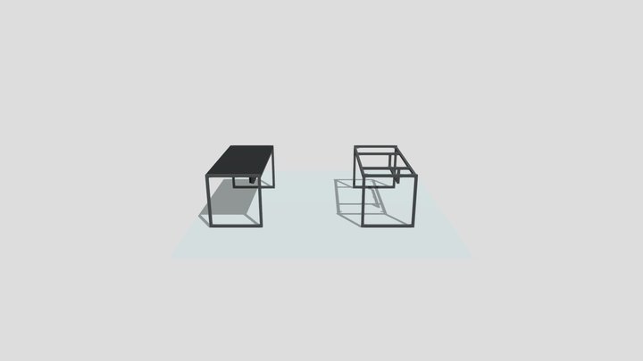 yuri_table 3D Model