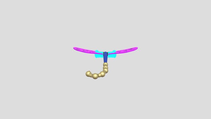 ScorpionDragonfly 3D Model