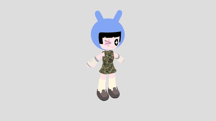 Sitting 3D Model