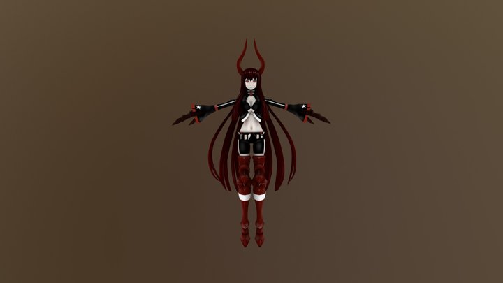 Black★Gold Saw 3D Model