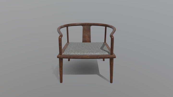 Chinese chair 3D Model
