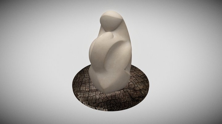 Femme Enfant 3D Model