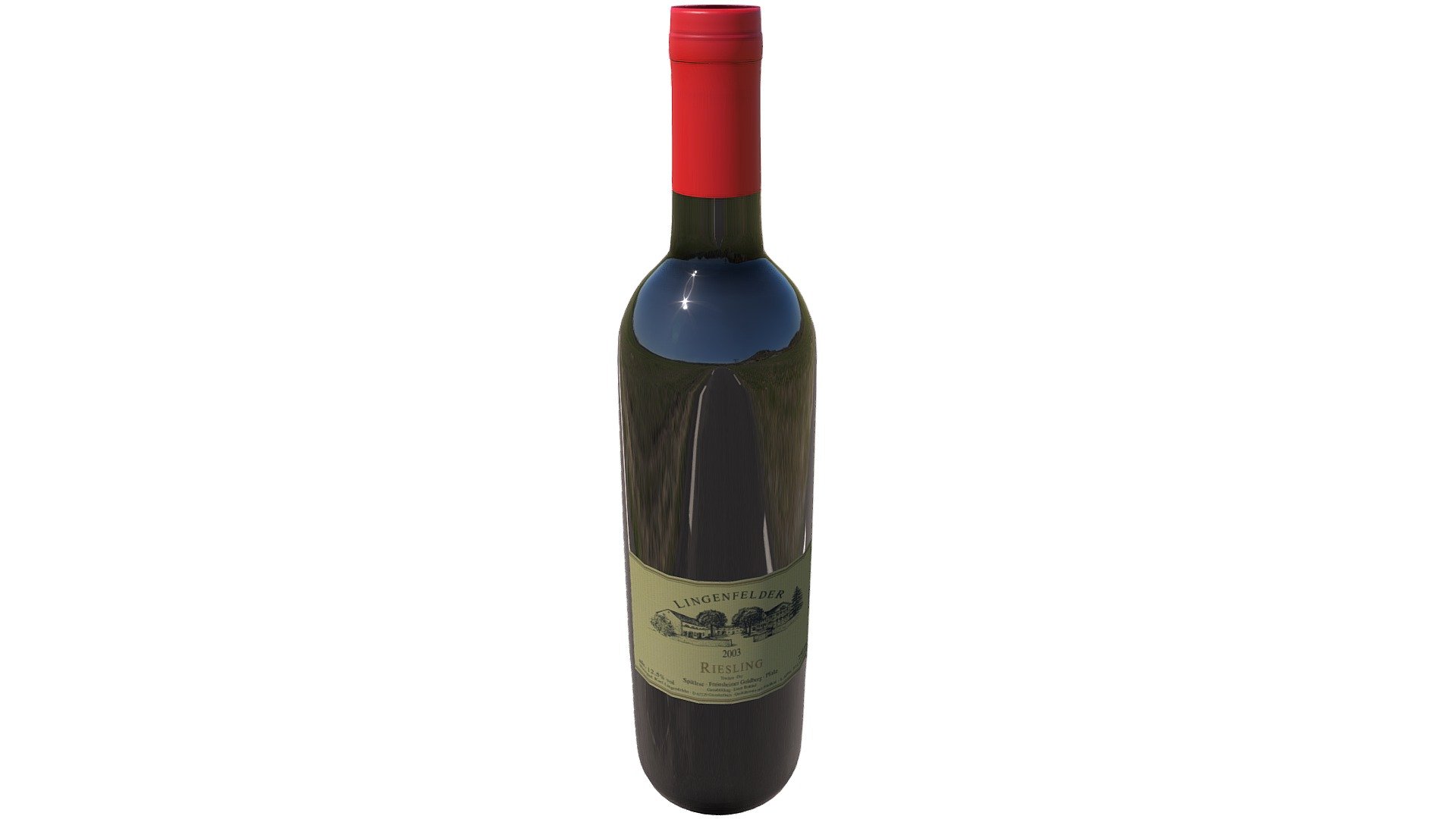 Wine Bottle (Closed)