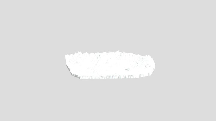 Skyrim Whole Land Map - For 3d Printing 3D Model