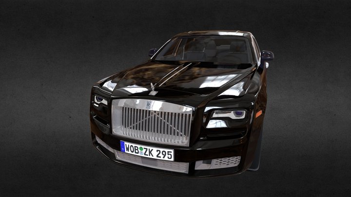 Luxurious Rolls-Royce Cullinan - 3D Render 3D Model