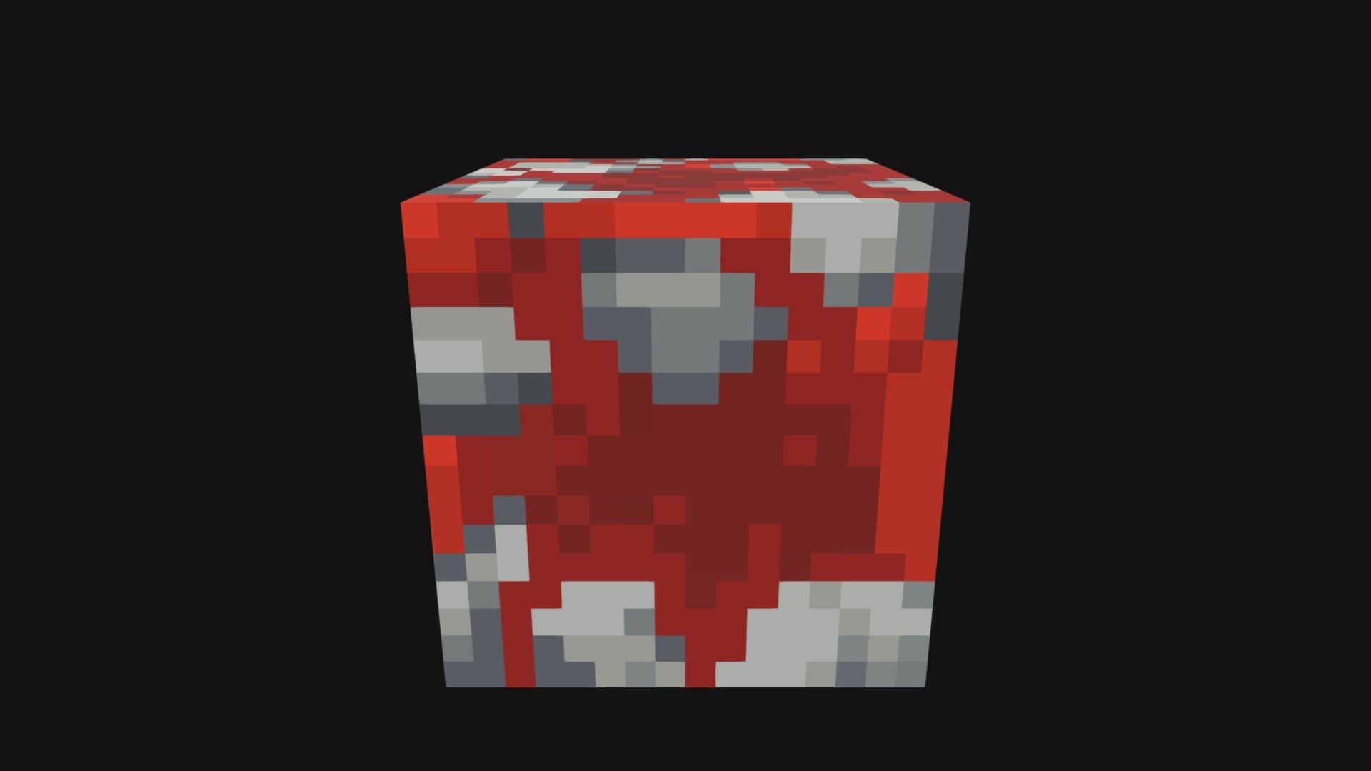 Redstone Cube - 3D model by potatoess [15ea3ae] - Sketchfab