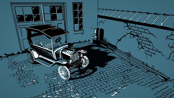 Oldtimer Model T 3D Model