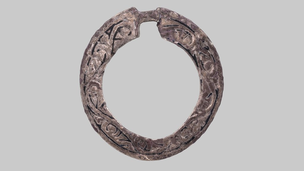 Silver Buckle Brooch