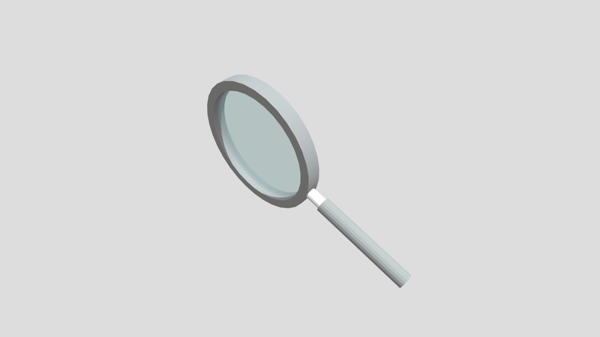 Magnifying glass from Poly by Google