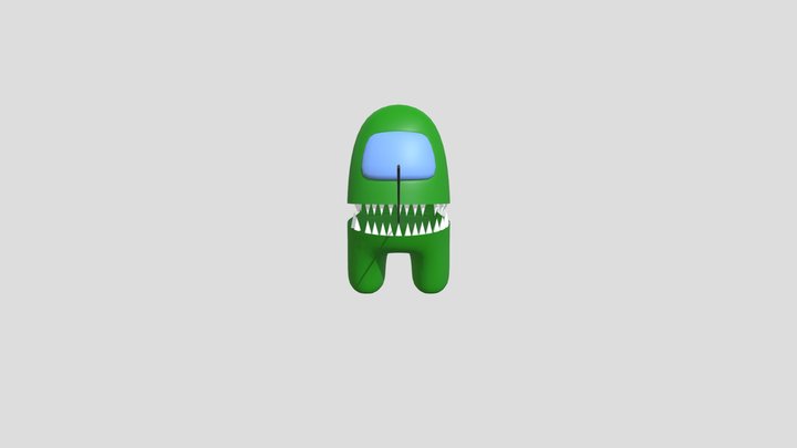 Impostor Among Us 3D Model