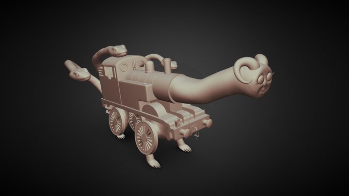 Thomas Train The Chimera 3D Model