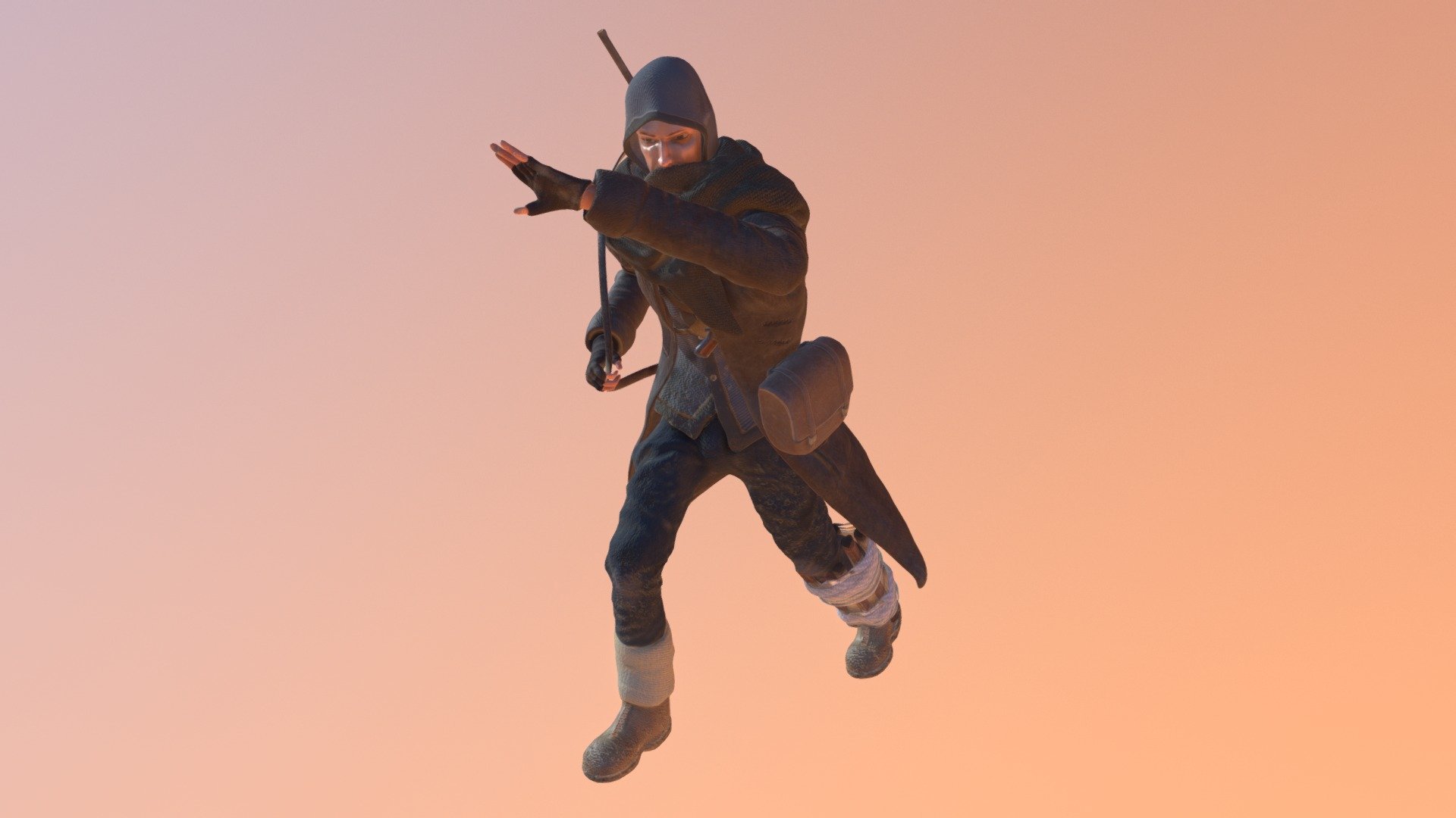 Character Sandstorm - 3D model by MattMoncada [15eeb71] - Sketchfab