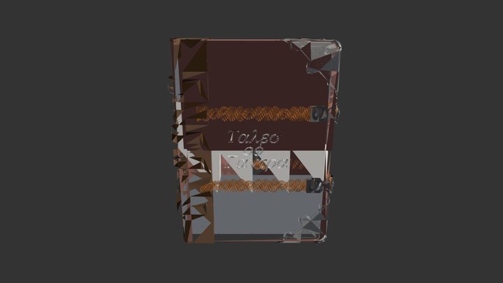 Book 3D Model