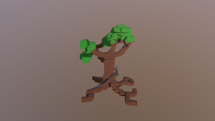 Tree market 3D Model