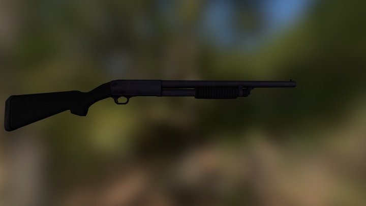 Ithaca m37 3D Model