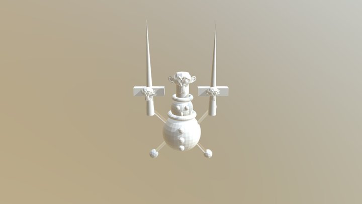 無敵雪人 3D Model
