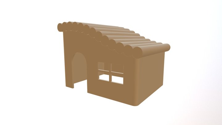 Hamster House 3D Model