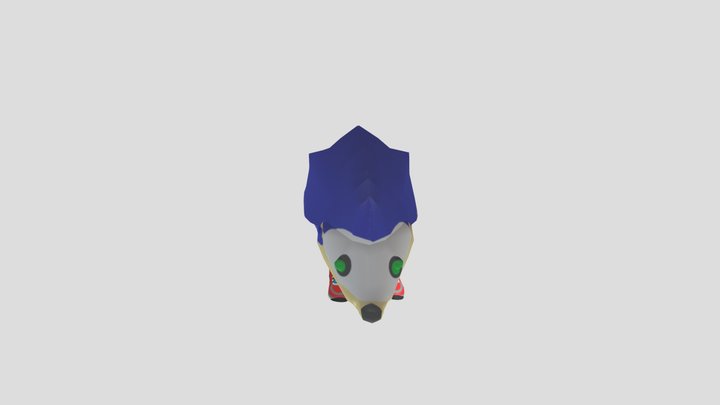 Sonic 3D Model