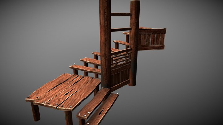 Staircase 3D Model